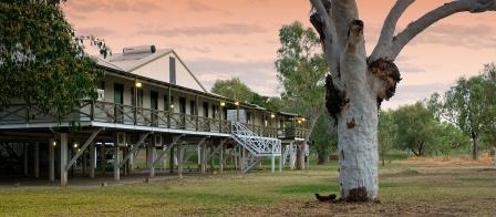 Fitzroy River Lodge in the Fitzroy Valley, WA.
