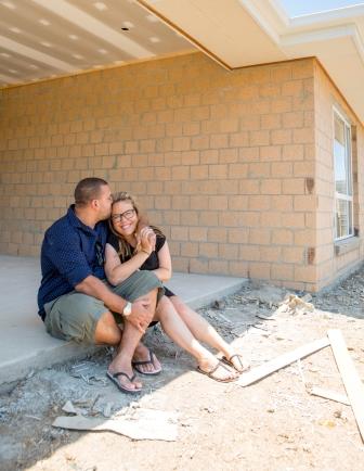Alex and Daniel moved into their newly constructed home in February 2015.
